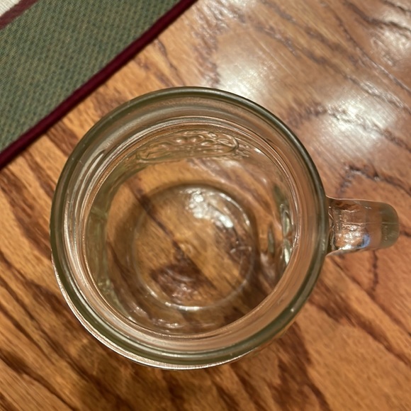 Ball Mason Drinking Jar with Handle. Vintage. Glass. EUC - Picture 5 of 6